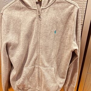 Polo Ralph Lauren Gray Zip-Up sweatsuit boys Xl